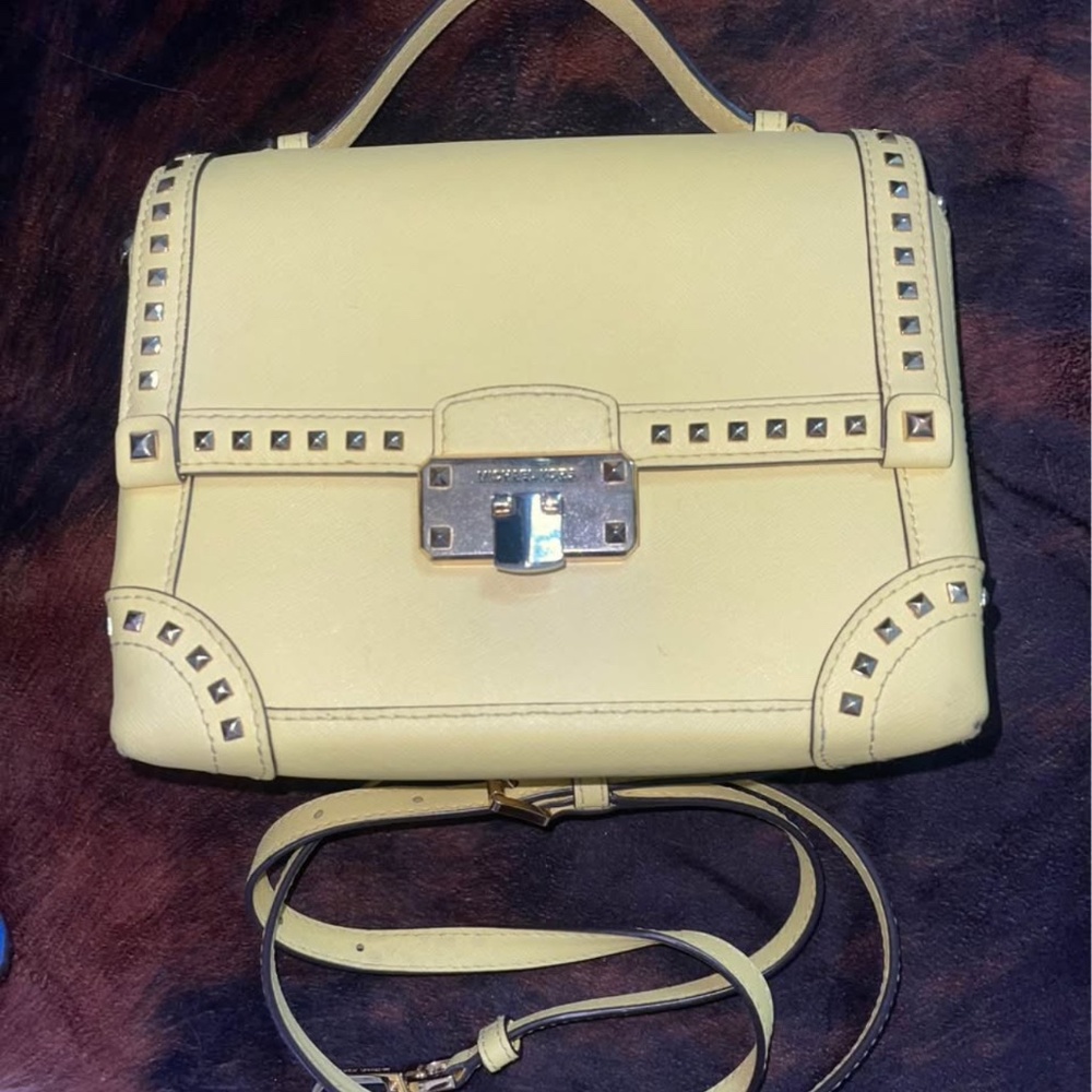 Bright Yellow Michael Kors Purse